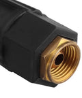 Close-up of connector on Argon Arc TIG Welder For Metal Welding, 4 Meter High Production Welding Tool, Stable Arc, Dense Welds