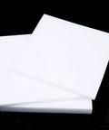 Virgin PTFE Sheet 200mm By 200mm, 3mm Thick Nonstick Teflon Sheet For Gaskets Seals Liners And Bearings, High Temperature Resistant
