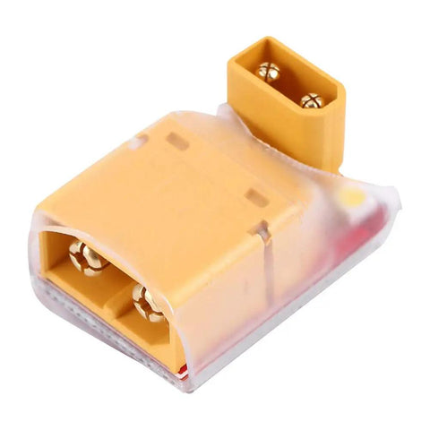 Low Voltage RC Battery Discharger For Safe Quick Discharge Easy Plug In Safety Device with durable plastic construction.