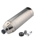 Rock Solid 5.5 Kilowatt Water Cooled Spindle Motor packs hella smooth performance at 24000 RPM high speed for CNC routers, with ER25 grip.