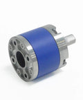 36 Mm Planetary Gearbox For 550 DC Motor High Ratio 516 with blue casing and metal components for robotics and DIY.