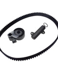 Heavy Duty Timing Belt Pulley Set With Idler And Tensioner For Toyota Hilux Vigo Innova Fortuner 2005-2014 Upgrade Your Gnarly Ride With These Reliable Belts., black timing belt pulley, idler roller and tensioner