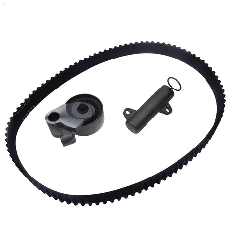 Heavy Duty Timing Belt Pulley Set With Idler And Tensioner For Toyota Hilux Vigo Innova Fortuner 2005-2014 Upgrade Your Gnarly Ride With These Reliable Belts., black timing belt pulley, idler roller and tensioner