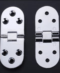 Bright Zinc Alloy Dining Table Flap Hinge For Folding Tables and Concealed Semi Circular Hinge beefy cabinet view
