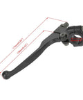 Left Side 22mm Clutch And Brake Lever Grip Upgrade Ready Perch For Seven Eighths Inch Handlebars Dirt Bike Pit Bike Black