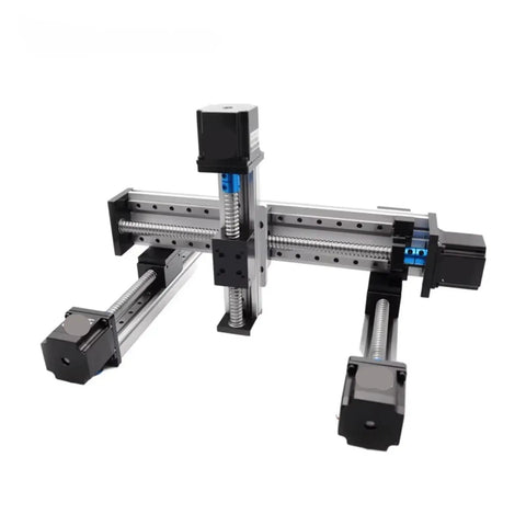 Built Different Workhorse Ball Screw Linear Slide Table Motion Stage For Industrial Automation featuring dual 1500mm rail guides.