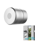 Top Shelf Smart Lock With Fingerprint Keyless Entry Handle, sleek aluminum alloy design and copper core for secure access.