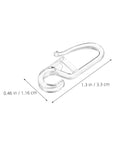 Plastic Shower Curtain Hooks Set With Smooth Glide for Windows and Bathrooms 150 Pcs Small Size Drapery Hangers Weather Resistant Clear