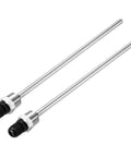 Two Pack 8mm Weldless Thermowells Stainless Steel 304 With Cable Gland 250mm Length G1/2 Thread Black For Homebrew Fermenters
