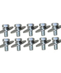 Rig Ready High Strength Clutch Mounting Bolts For Honda Clones Predator 97CC 212CC Fits Tecumseh Briggs Minibike Gokart 10 silver bolts