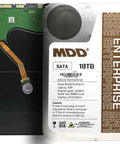 18TB 7200 RPM 256MB Cache SATA 6Gb/s 3.5-Inch Enterprise Hard Drive Renewed With 5-Year Warranty For Hyperscale Data Centers And Cloud Storage Ideal For Servers, Network Storage, Backups, And Big Data Apps In Enterprise Environments. rear label view