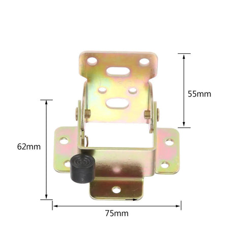 Heavy Duty Metal Furniture Hinge Locking Folding Table Chair Leg Brackets Cabinet Hinges Self Lock Foldable Hinges 75mm x 62mm x 55mm