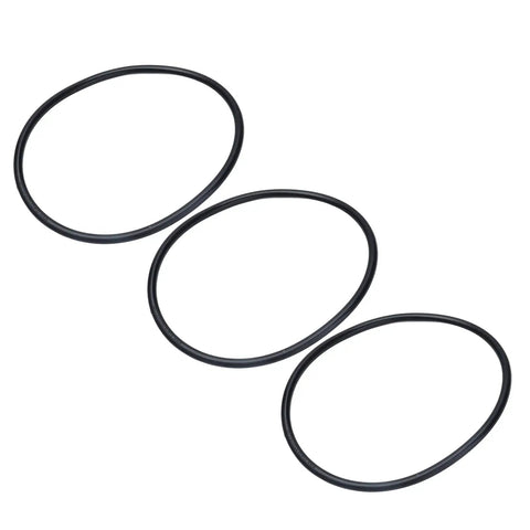 3 pieces of 5mm round rubber transmission belt pack of 10 for lite duty machinery and small motor setups quiet vibration dampening drive belt