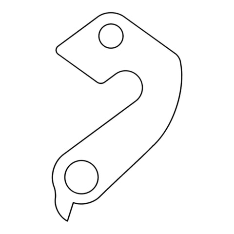 Hanger 65 Replacement For Bikes With Precise Rear Dropout Alignment, Includes M8 Long Chainring Bolt Mounting Hardware, Easy Install