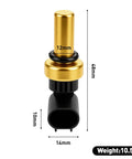 Straight Up Temperature Sender Sensor For Engine Coolant Temps On Chevy Malibu Sonic Cruze Trax Spark Trailblazer showing dimensions and weight.