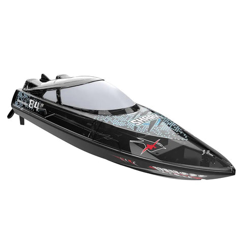 High Speed 2.4GHz RC Racing Boat for Adults With Night Navigation Lights RTR Black Edition Reaches 30kmh Electric Remote Control