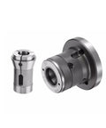 High Precision Cnc Lathe Chuck Seat With Cl-42A5 Spindle Sleeve And Slotting Cutter Arbors in metallic finish with detailed design.