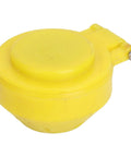 Yellow component of Gentle Water Eye Wash Spray Head Station Kit For Home Shop Lab Office Emergencies, Built From 304 Stainless Steel And ABS
