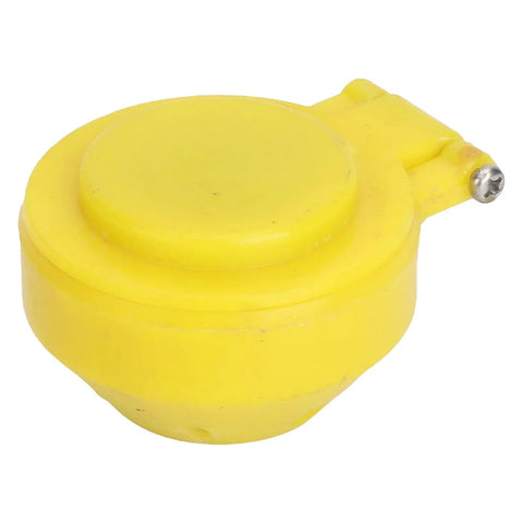 Yellow component of Gentle Water Eye Wash Spray Head Station Kit For Home Shop Lab Office Emergencies, Built From 304 Stainless Steel And ABS