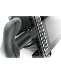 Lightweight Rubber Monitor Handles with Adjustable Neoprene Neck Strap for Easy Grip on 1/4 20 Mounted Monitors and Similar Displays