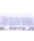 160 Piece Brass Grease Nipple Set With Zerk Fittings M6, M8 And M10 Angled 45, 90 And 180 Degrees For Trucks, Cranes, Forklifts