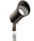 Close-up of Showscape Collection LED MR16 Landscape Accent Lights Wall Wash Spotlight in Olde Bronze, showcasing its design.