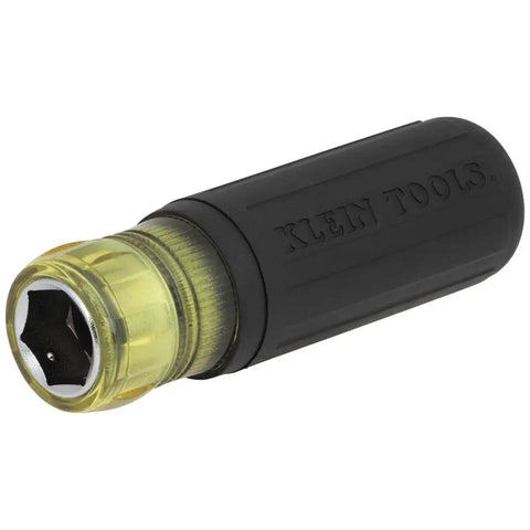 Do-It-All 9-In-1 Pass-Through Nut Driver With Cushioned Grip, SAE Hex Sizes From 3/16 To 3/4 Inch, compact design close-up