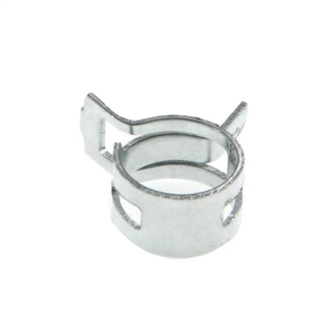 Metal clamp from the Fuel Shut Off Valve Service Kit With Grommet And Bushing For Generac Portable Generators Plastic Gas Tank Compatible