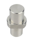 Heavy Duty Stainless Steel Bench Dogs For Woodworking Workbench Peg Brake Stops And Planing Stop Positioning Plug Kit with non-slip pad
