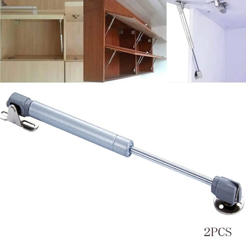 Heavy Duty Gas Spring Cabinet Door Lift Support 8 Inch 30N 7 Lb Soft Close Cushioned Lid Support for Cabinets, 2 Pack