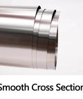 304 Stainless Steel Foil Roll 0.1mm 100mm 1M with smooth silver finish, corrosion and high-temperature resistant, ideal for industrial use.