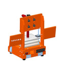 PCB Test Frame Jig For PCBA Testing Bakelite Fixture Rack With Open Cover And Replaceable A B C Boards Adjustable B To C Spacing Rotatable C Board Adapter Type 240 180 60 front view