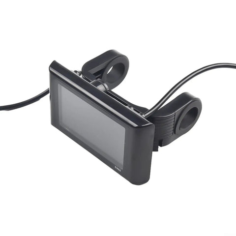 Top Tier S966 Color LCD Display For 24-72V E Bikes With Real Time Speed Power And Temp Monitoring To Upgrade Your Ride Game Today black ABS e-bike controller display