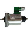 AC220V Escalator Brake Electromagnet Spare Part for Elevators, front view with labels and connectors visible