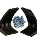Replacement Tiller Tine Set For 10802 GW-1245 1270-1A 1270-2A 84-101 Eight Piece Complete Kit with Durable Spindle Tines on display