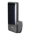 Side view of NFC Barcode Scanner with 5.0 Inch Touchscreen, 5G WiFi and 4G LTE, handheld POS for cafes, restaurants, and food trucks