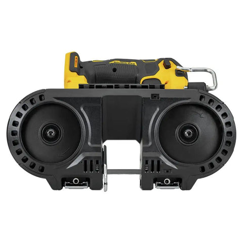 Front view of 12V Max Xtreme Compact Cordless Bandsaw Bare Tool For One-Hand And Overhead Cuts Variable Speed Trigger For Material Match