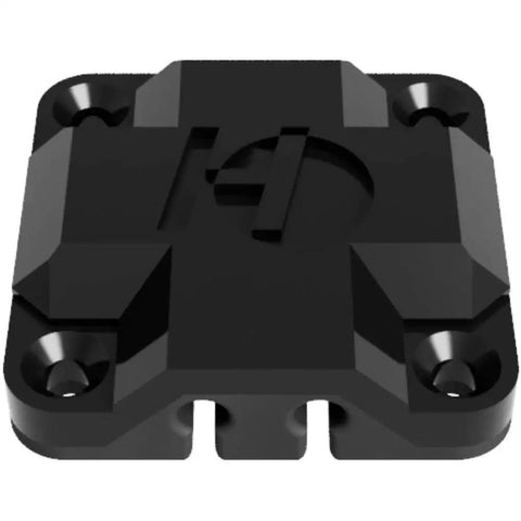 Thru Hull Marine Grade Waterproof Clamshell Pass Through Wire Gland Fitting shown in durable black ABS TPU construction.