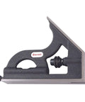 Pro Grade Square Head Accessory For 12 Inch To 300 mm And Larger Combination Squares Sets And Bevel Protractors, black wrinkle finish