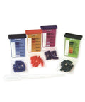 Soil Test Kit Pack For Home Gardens And Lawns, 40 Tests Per Kit, Five Pack with pH and nutrient strips, easy home soil testing tools