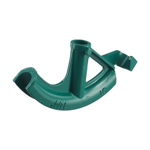 Manual Steel Pipe Bender For 3/4 Inch Copper Tube Conduit Bending Tool Head showing durable green steel construction.