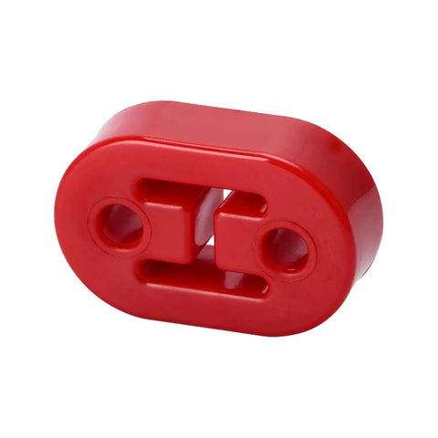 Heavy Duty Muffler Hanger Mount With Reinforced Exhaust Bracket And Rubber Isolator For Vibration Absorber Kit Tail Pipe Lifting Ear Bushing 73mm Throat To Keep Your Ride Smooth And Stable red rubber isolator