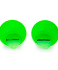 Green Magnetic Nut Cups 2 Pack, Curved Magnetic Parts Tray Holds Up To 5 Pounds, Attaches To Metal Surfaces, Multi Use Organizer
