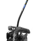 String Trimmer Cultivator Attachment With Adjustable Seven To Ten Inch Steel Tines Durable Gearbox Quick Change Tines Display