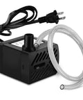 Ultra Quiet 50 GPH 3W Mini Submersible Water Pump For Aquariums Fish Tanks Ponds Fountains And Hydroponics with plug and tubing