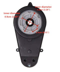 12V DC Motor Gearbox For Kids Ride On Cars With High Torque Drive Engine RS550 40000RPM front view with size details