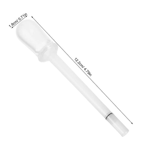 Transparent pipette of Fountain Pen Flusher Kit With Precise Nib Flush Pipette For Ink Removal And Cleaning Five Point Six Millimeter Pen Cleaner