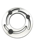 Dead-On Precision Soft Jaw B Ring For Cnc Lathe Chuck 8 To 10 Inch Hydraulic No-Drama Quick Mount Upgrade, soft jaw chuck ring, smooth hollow design.