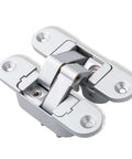 Three Dimensional Invisible Door Hinges For Wooden Folding Blind Doors With 180 Degree Inside And Outside Opening Hidden Design