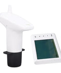 IP65 Water Level Sensor With Ultrasonic Technology Digital Liquid Depth Transmitter For Monitoring Boxes, side view